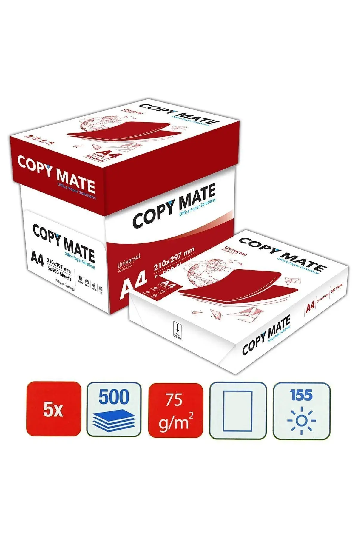 CopyMate Red A4 Fotokopi Kağıdı